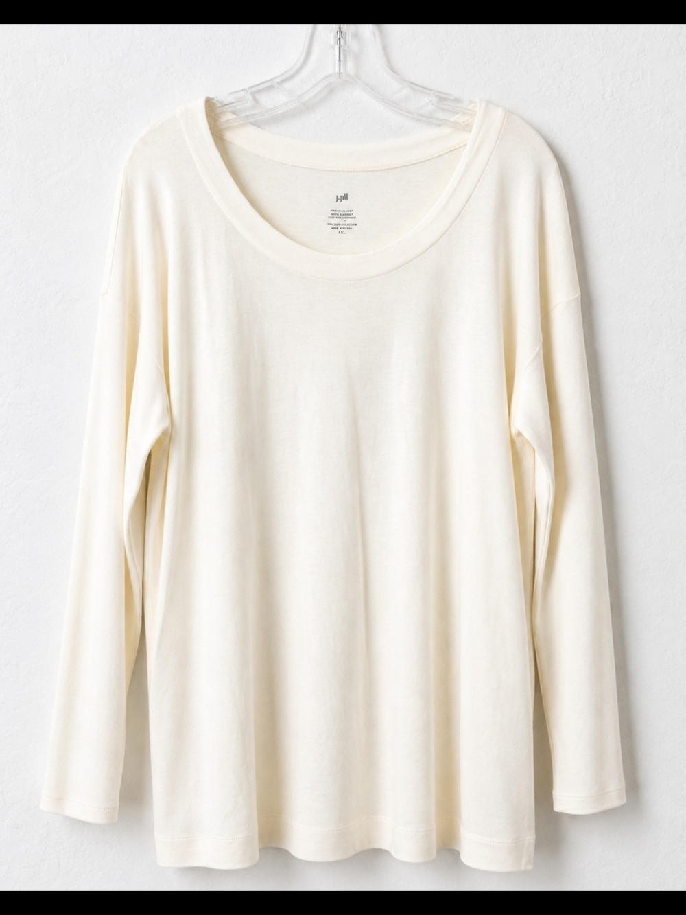 J.Jill Simply Supima® Cotton Scoop-Neck Tunic – Size M